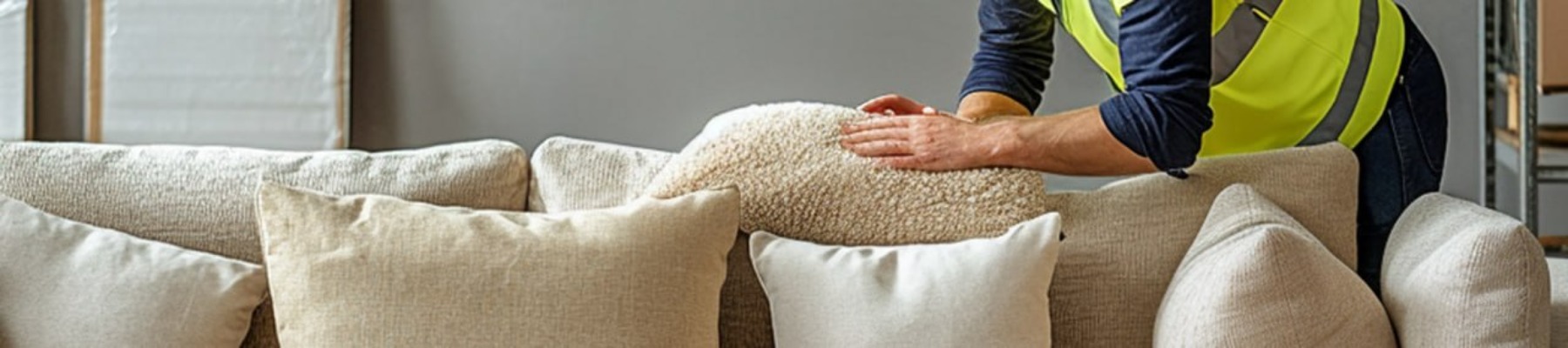 Removalists carrying furniture in Clayton Melbourne during local move