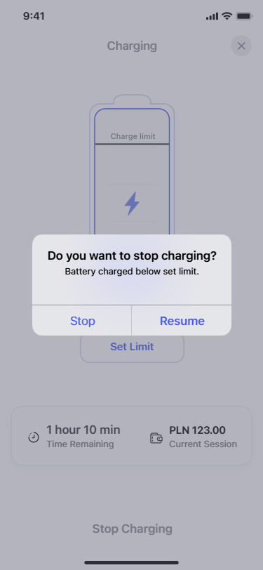 Screen showing first step in process of creating new formula.