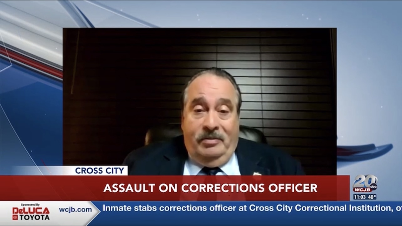 Inmate stabs corrections officer at Cross City Correctional Institution, officer hospitalized