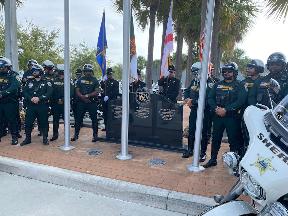 Remembering the fallen: Union honors 3 PBSO deputies killed in Southern Boulevard crash