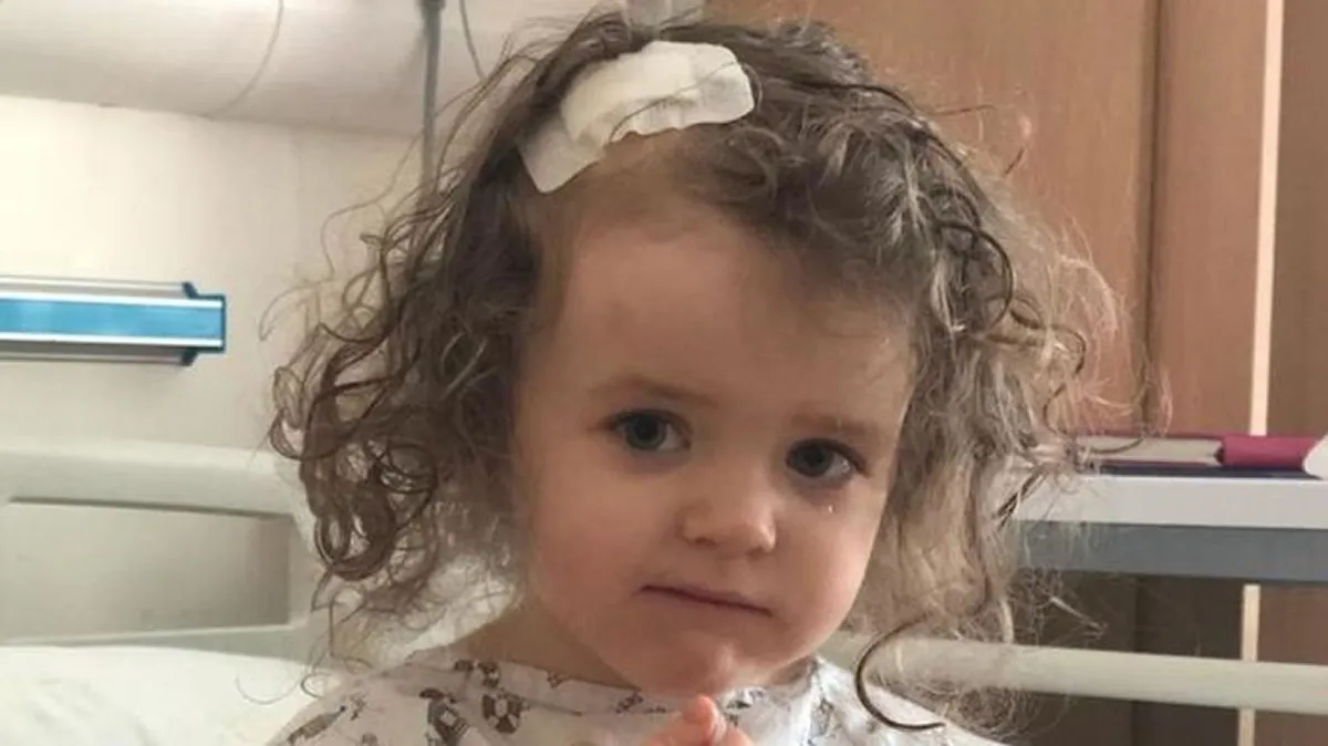 Toddler saved by eye test after optometrist spots rare brain tumour