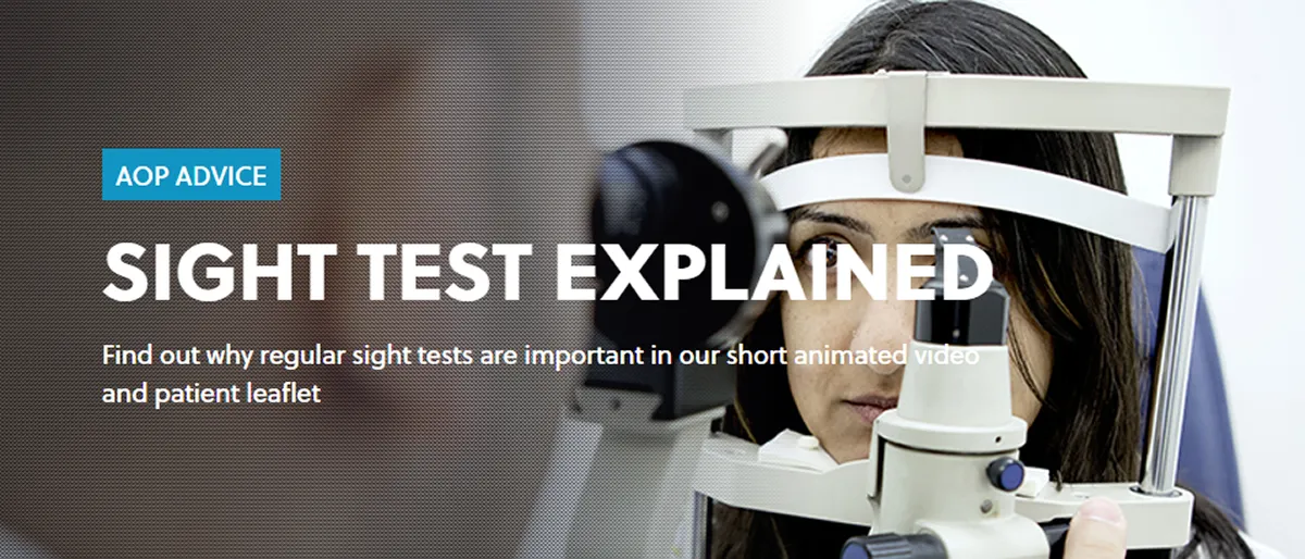 SIGHT TEST EXPLAINED