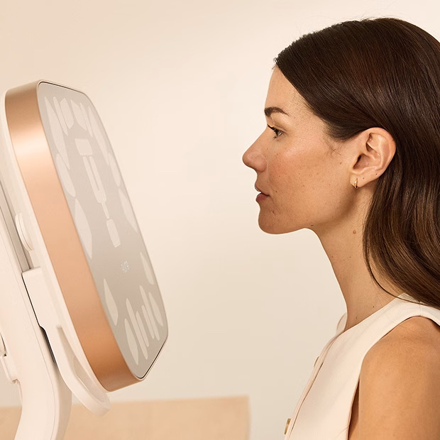 Aura 3D facial imaging diagnostic at a medspa in Greenwood, Colorado.