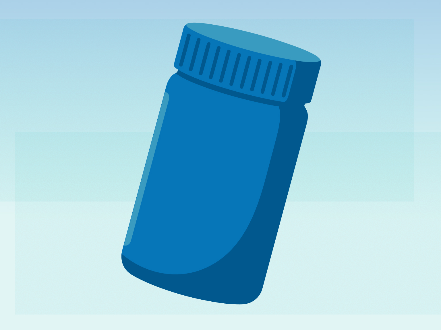 Modern pill container