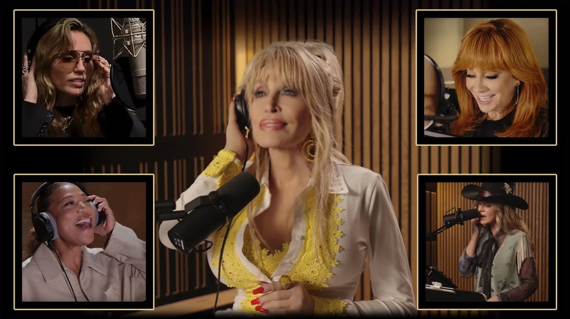 Dolly Parton 80th birthday celebration with Miley Cyrus and Reba McEntire