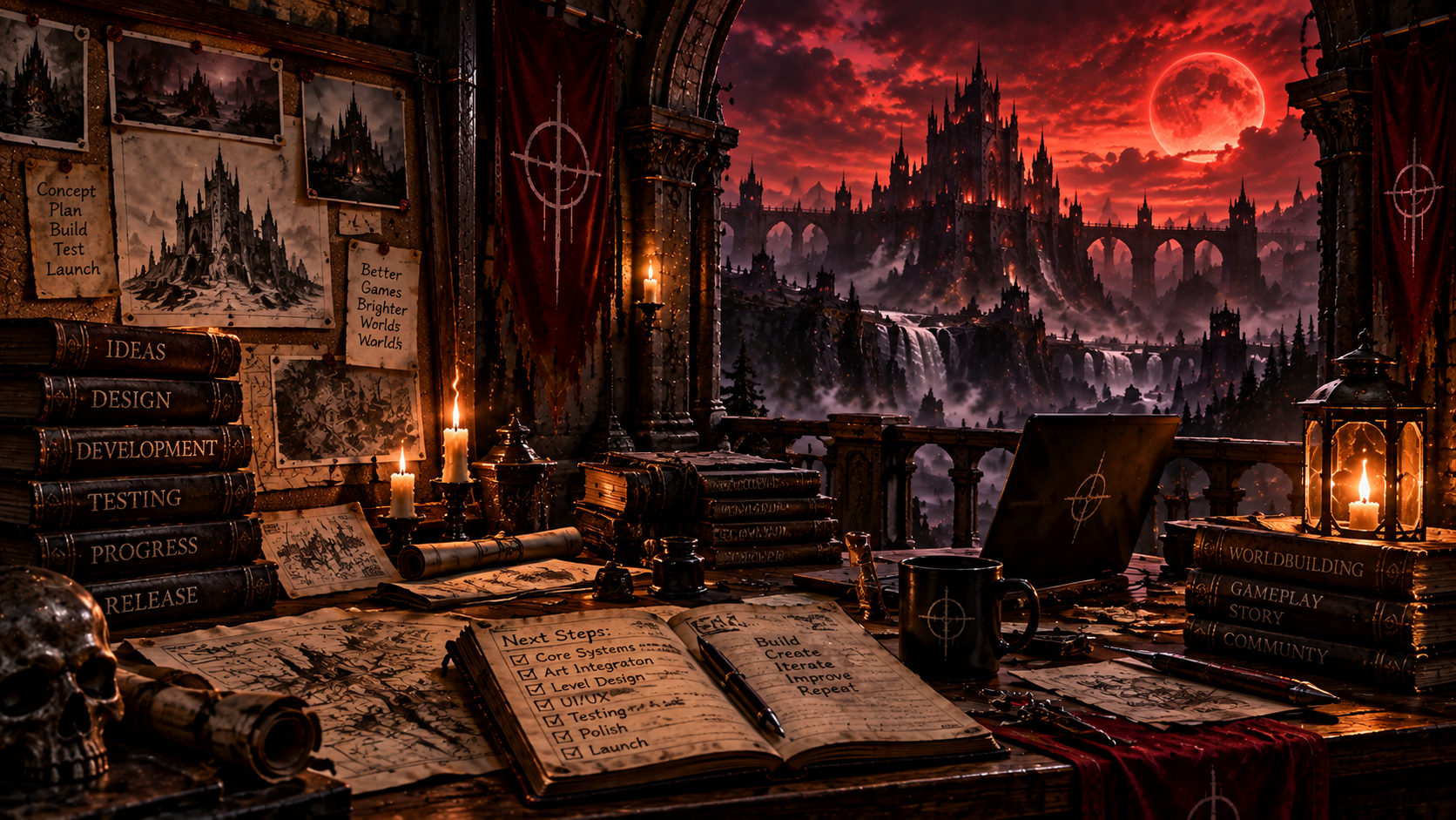 Risen Ancients game development artwork