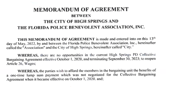 MOU - High-Springs-May-2022