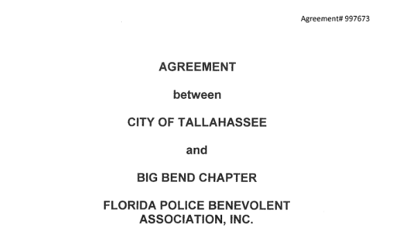 CBA - City of Tallahassee- Sergeants and Lieutenants - 2014-2017