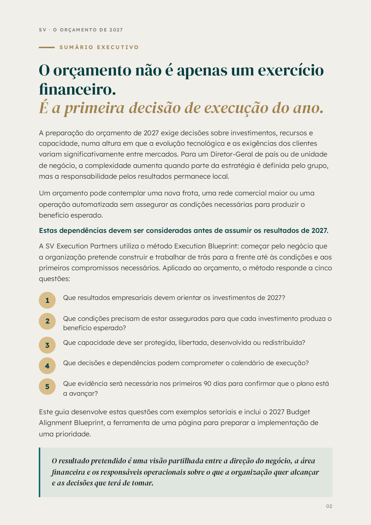 Página do guia O Orçamento de 2027