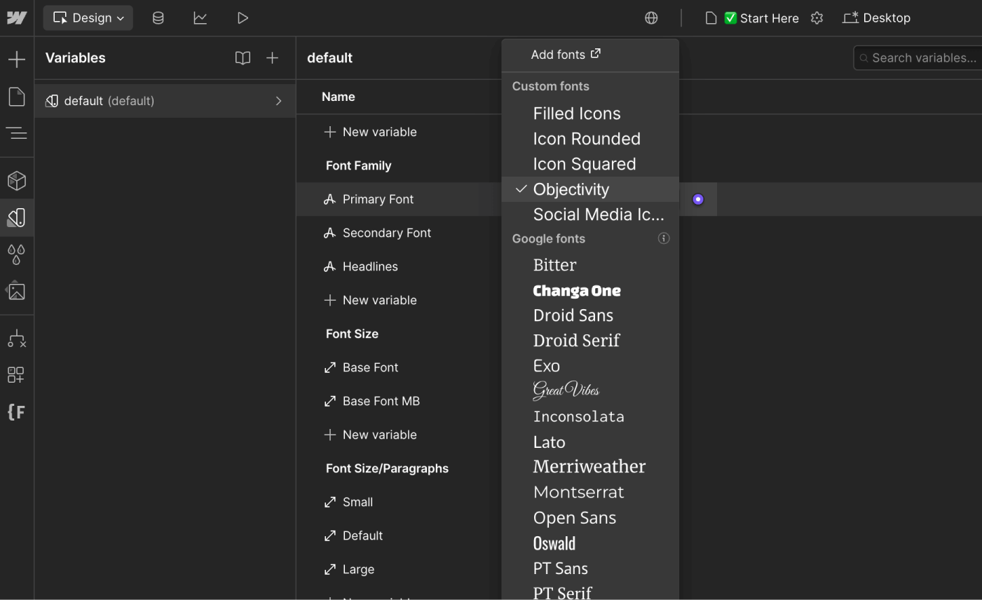 Typography - Creditflow Webflow Template | BRIX Templates