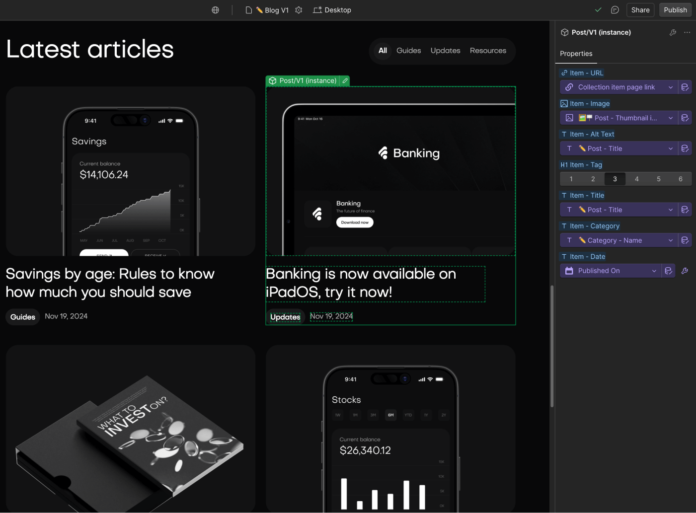 CMS Content - Creditflow Webflow Template | BRIX Templates