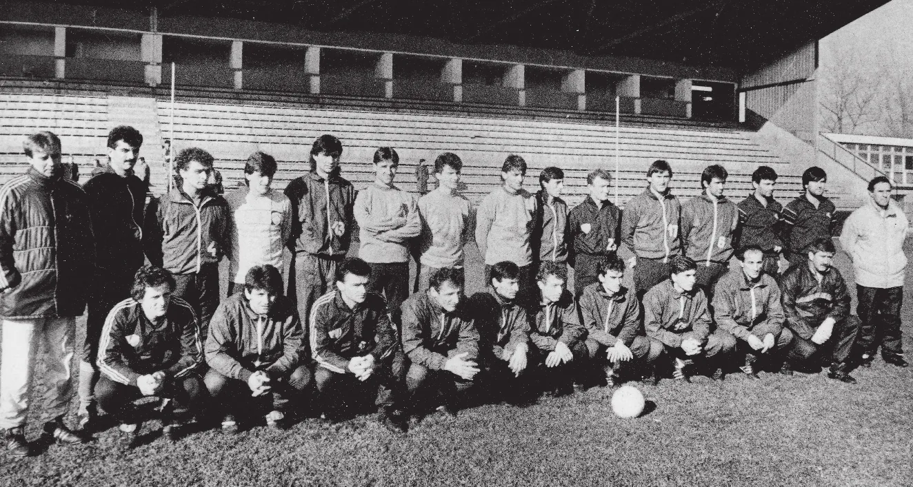Тим Борца у сезони 1988/1989.