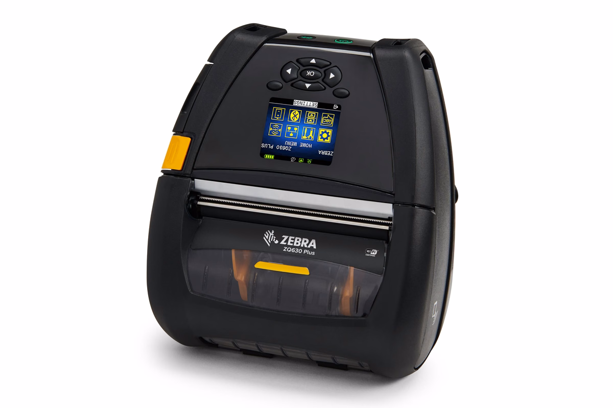 Zebra ZQ630 Plus, a mobile label printer