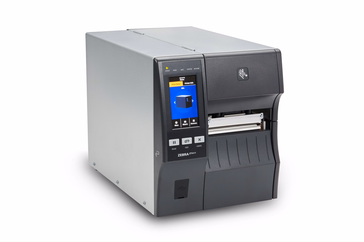 Zebra ZT411, an industrial label printer