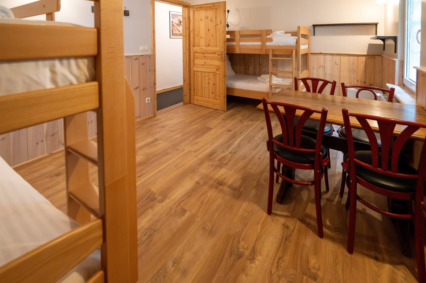 Family room with bunk beds