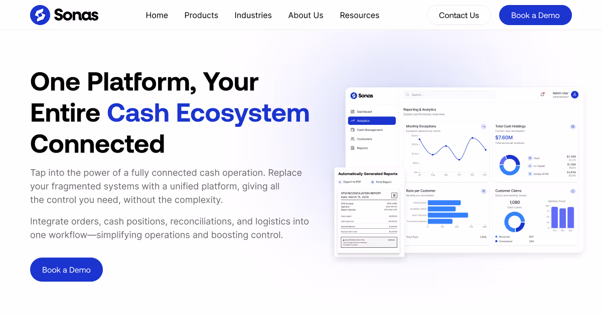 Cash Demand Forecasting