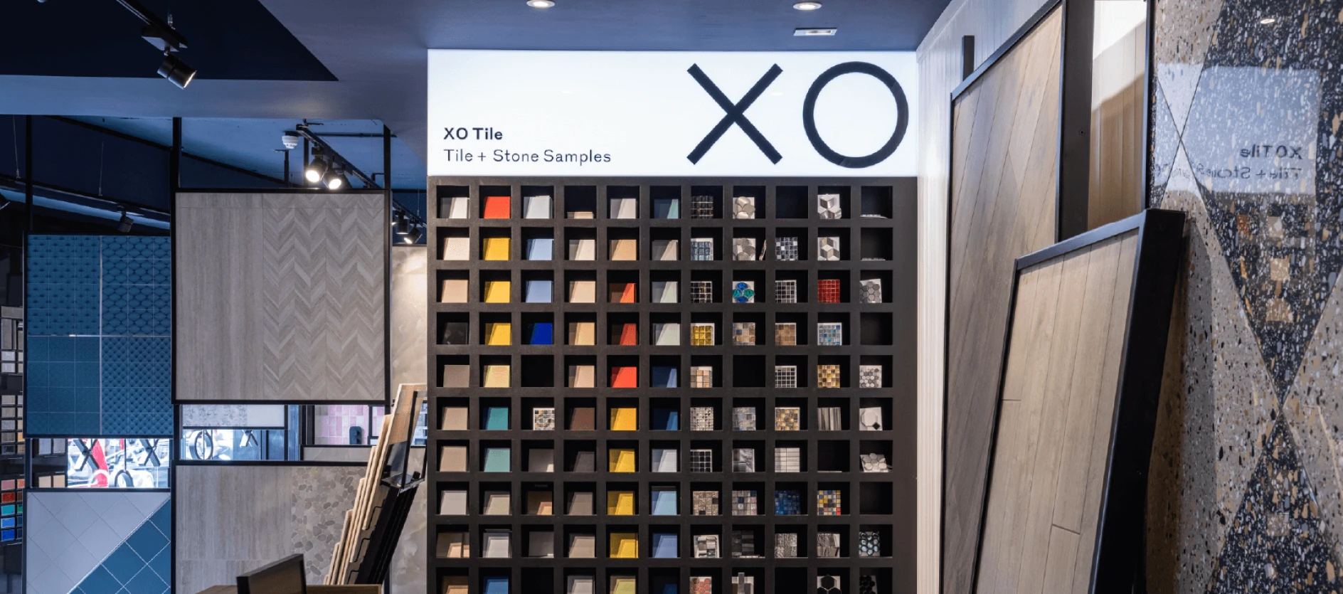 Garrett Reil with Slater Design, assisted by Ash Murphy. Showroom interior design by 21 Spaces.