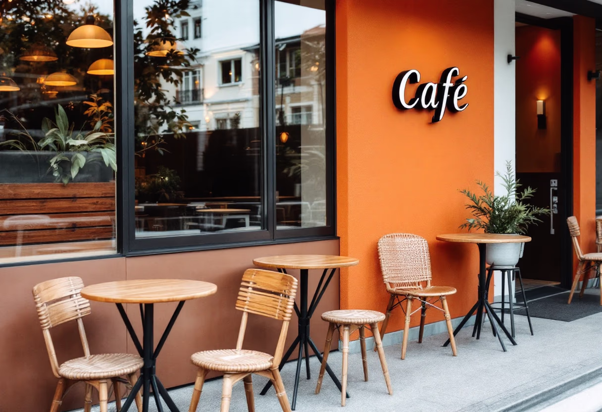 image of cafe exterior