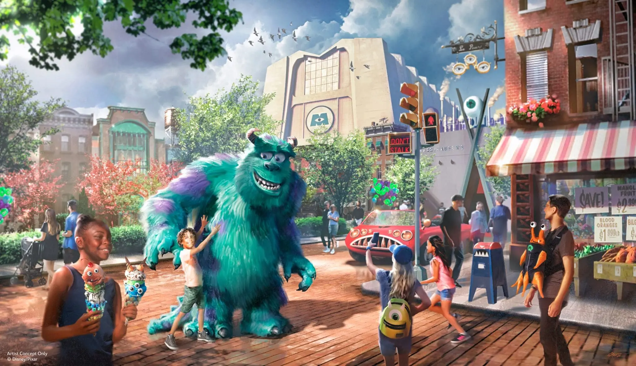 foto ejemplo de nueva atraccion de monsters inc en hollywood studios disney orlando