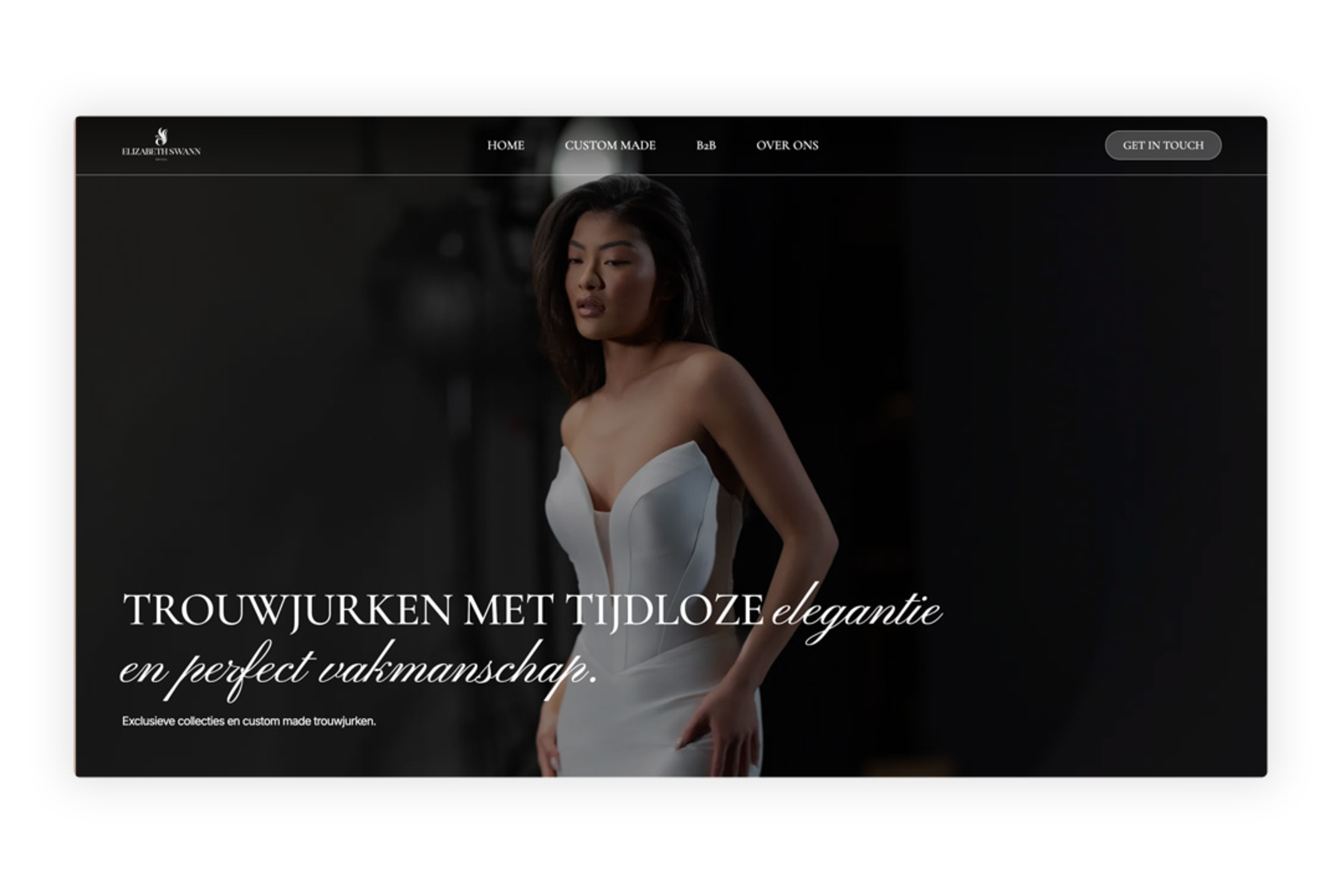 Elizabeth Swann Bridal - Website thumbnail