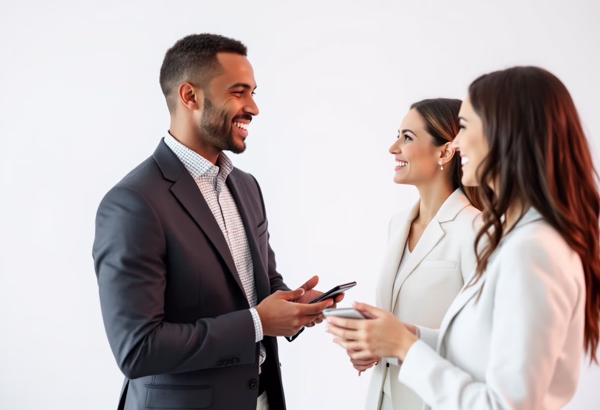 image of networking event (for a hr tech)