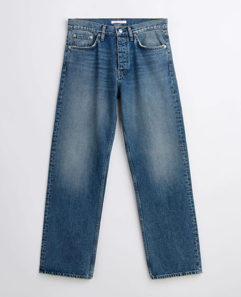 Sunflower Loose - Dark blue vintage jeans
