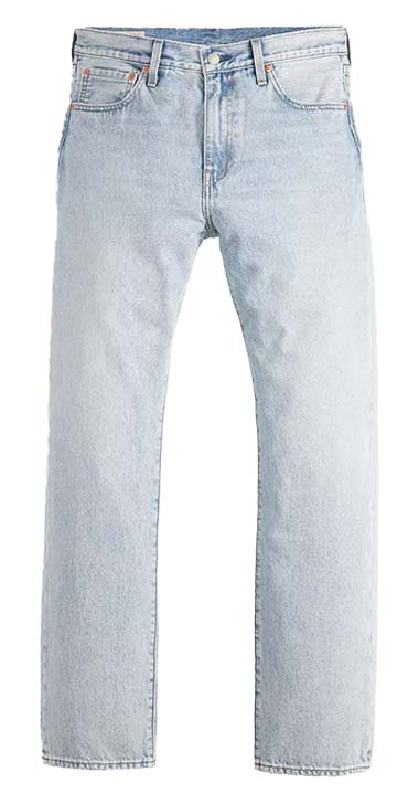Levi 555 Relaxed Straight Jeans Baby Blue