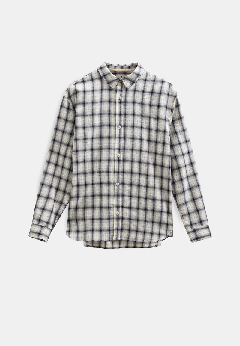 Anerkjendt AKLASSE CHECK LS SHIRT - Sky Captain