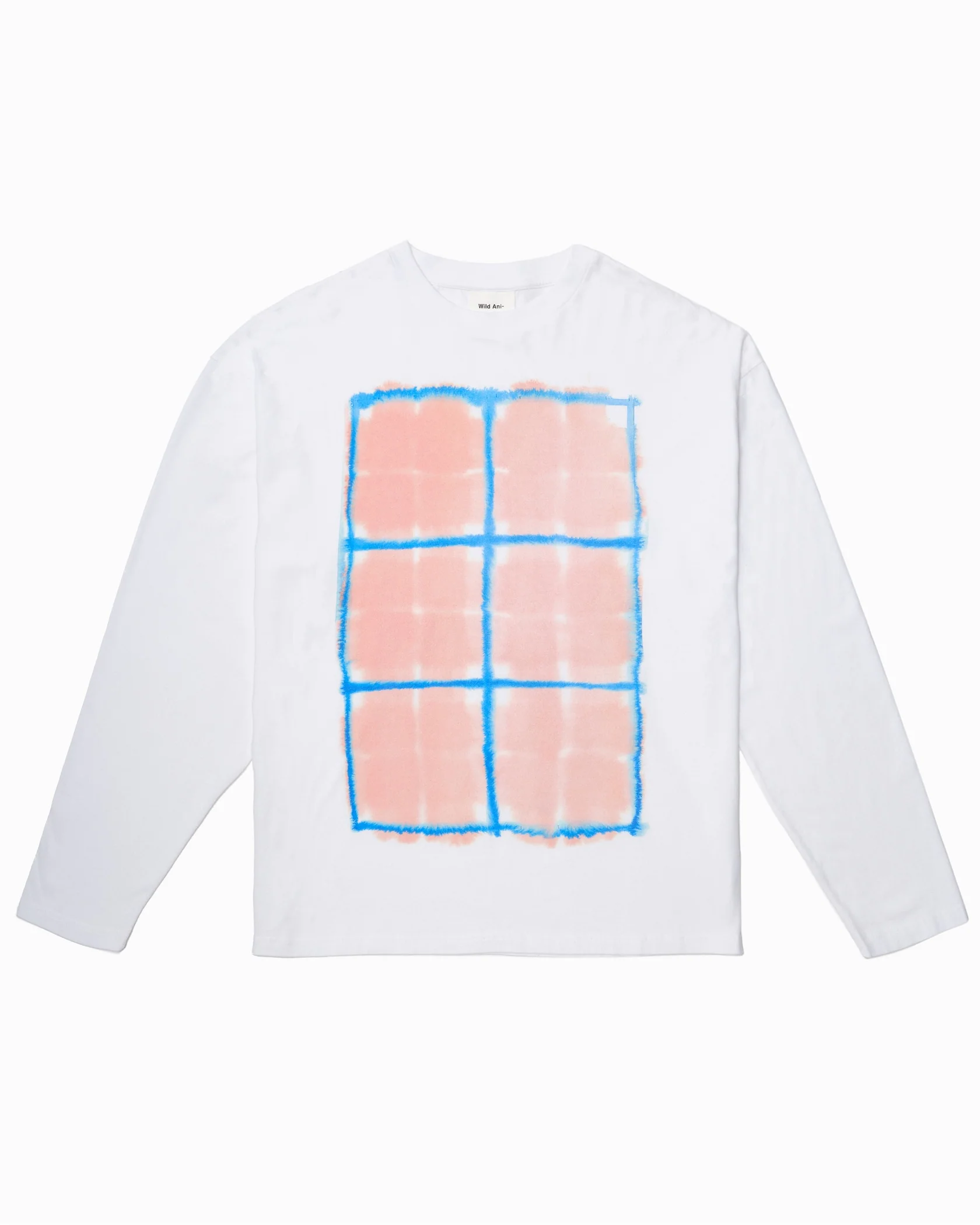 Wild Animals Pattern Pink/Blue Longsleeve 