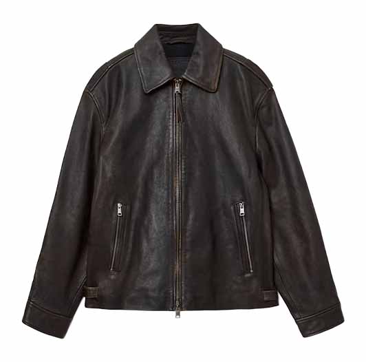 AllSaints Garrison Leather Jacket