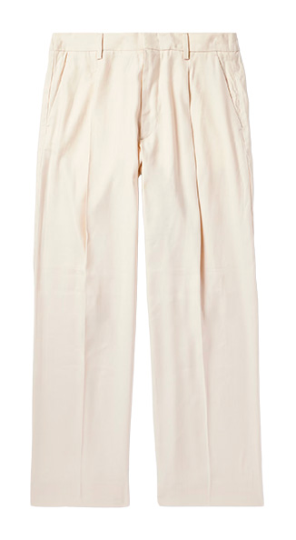 NN07 Kay 1808 Straight-Leg LENZING™ ECOVERO™ and Linen-Blend Trousers