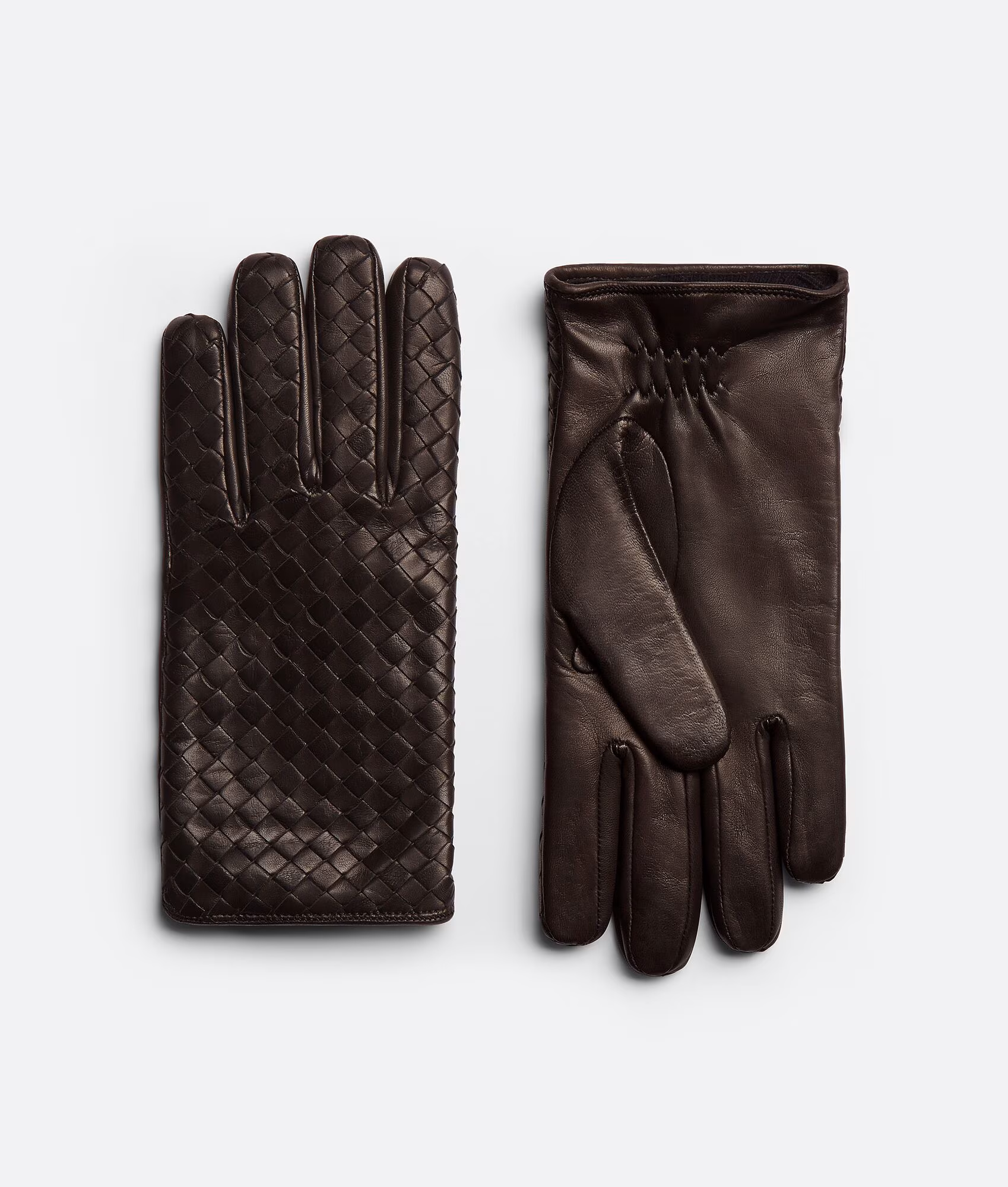 Bottega Veneta Intrecciato Leather Gloves