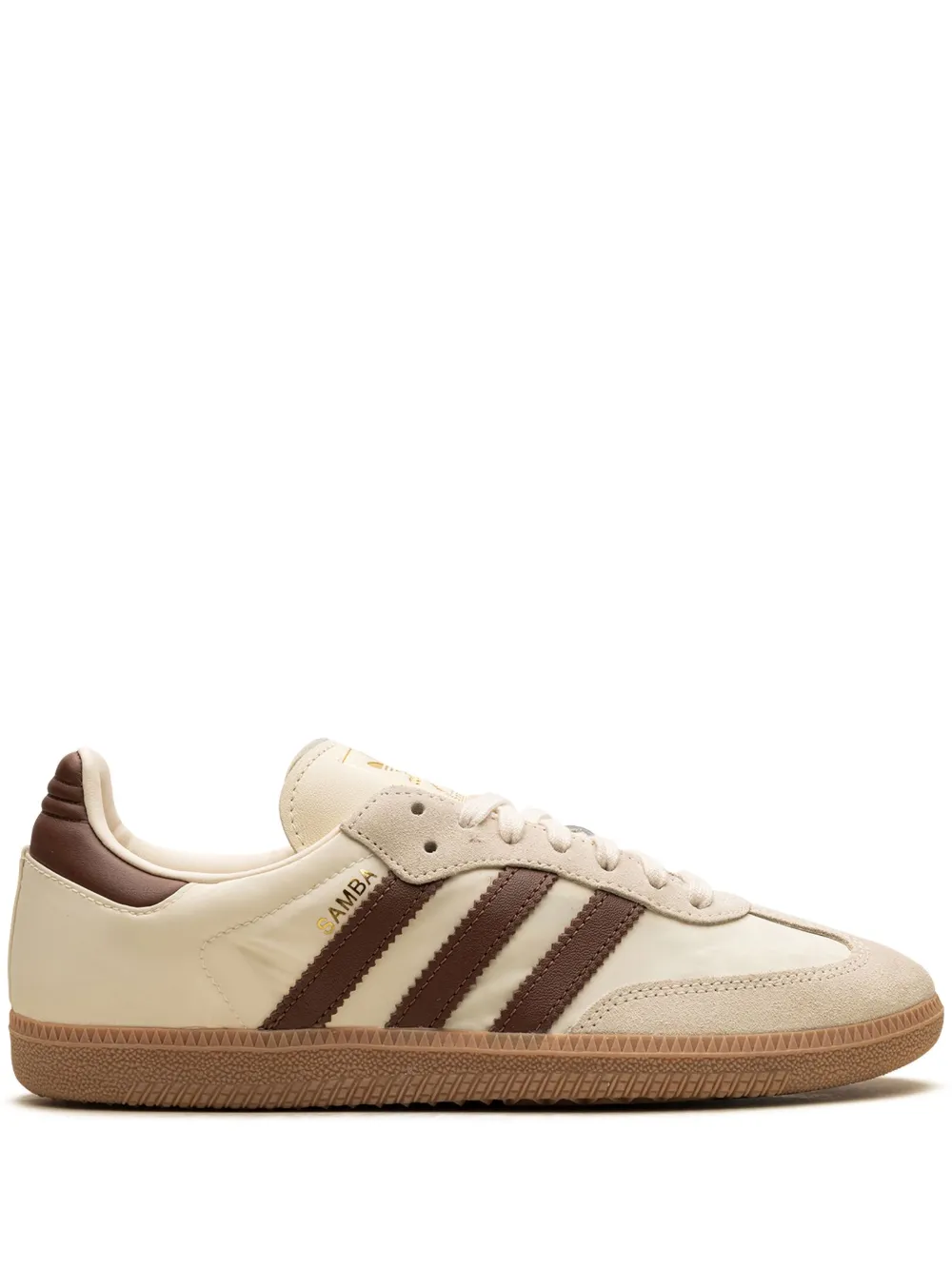 Adidas Samba OG sneakers Biege and Red