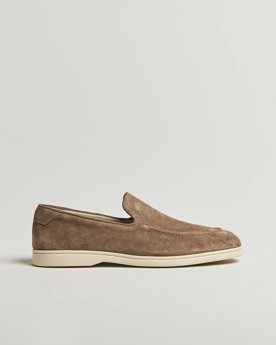 CQP Debonair Suede Loafers Tabac
