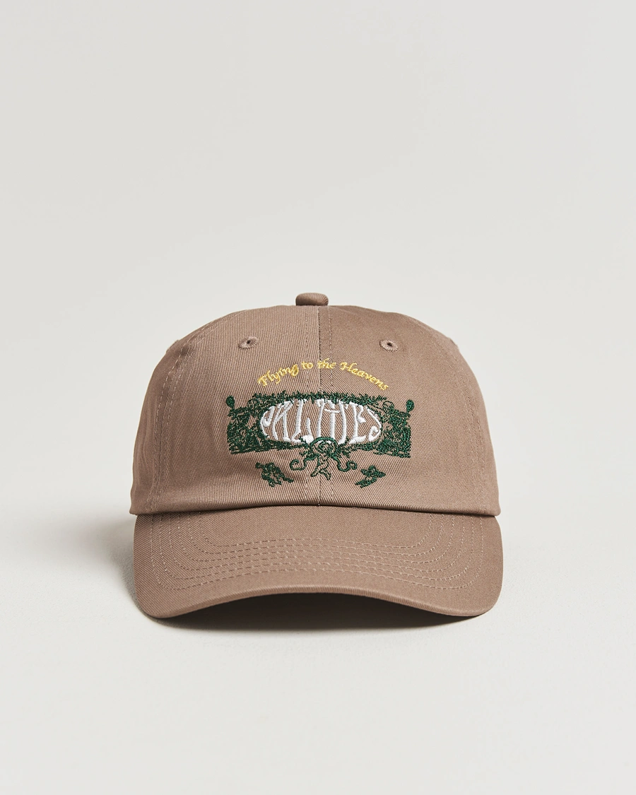 Palmes Angels 6-Panel Cap Fossil Brown