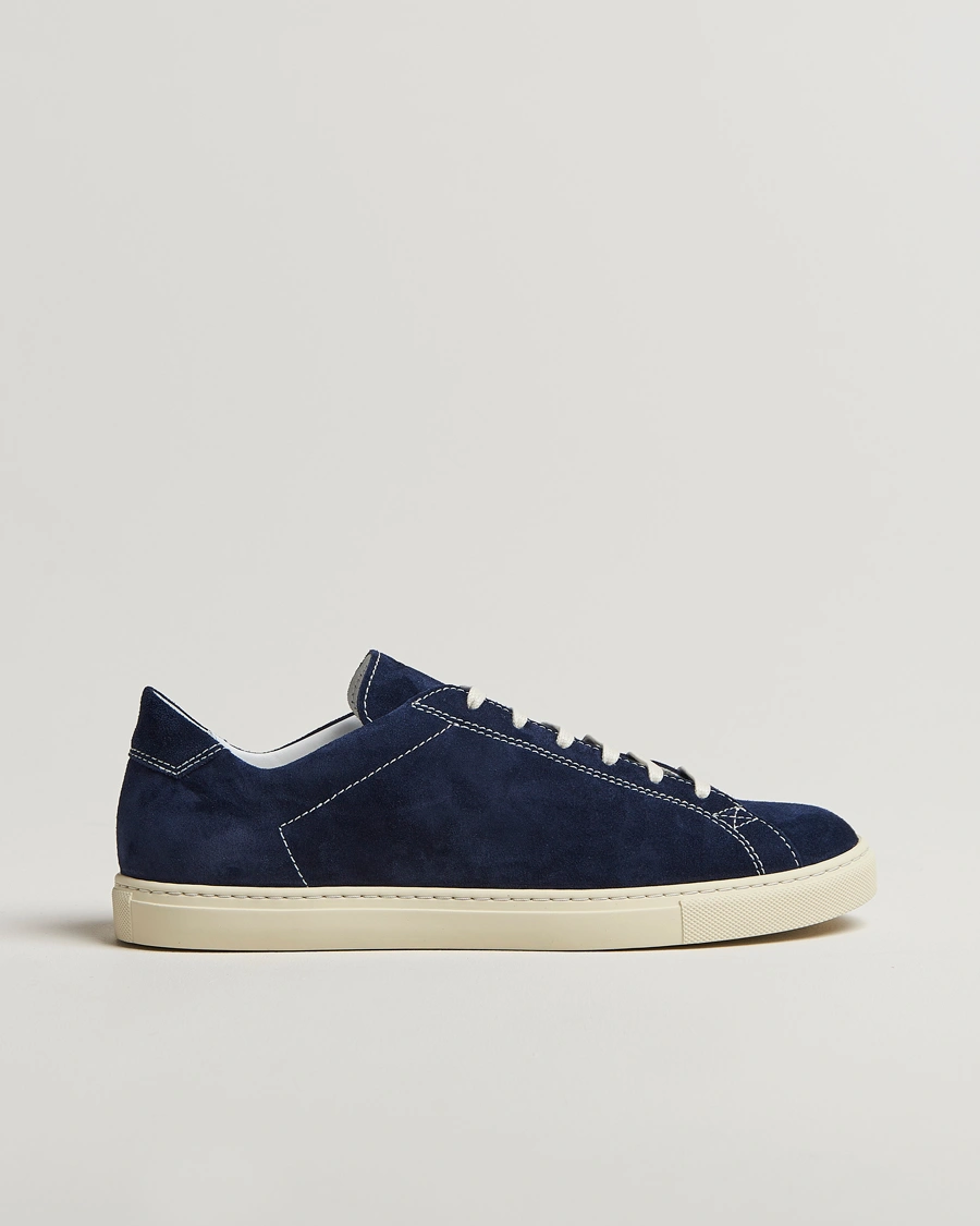 CQP Racquet Sneaker Navy Suede