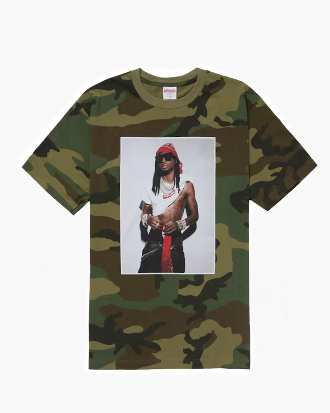 Supreme Playboi Carti Tee Camo FW25