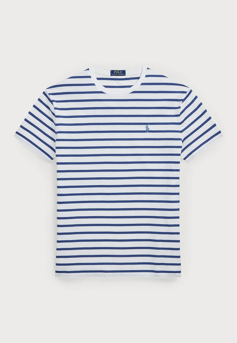 Polo Ralph Lauren CUSTOM SLIM FIT STRIPED JERSEY T-SHIRT