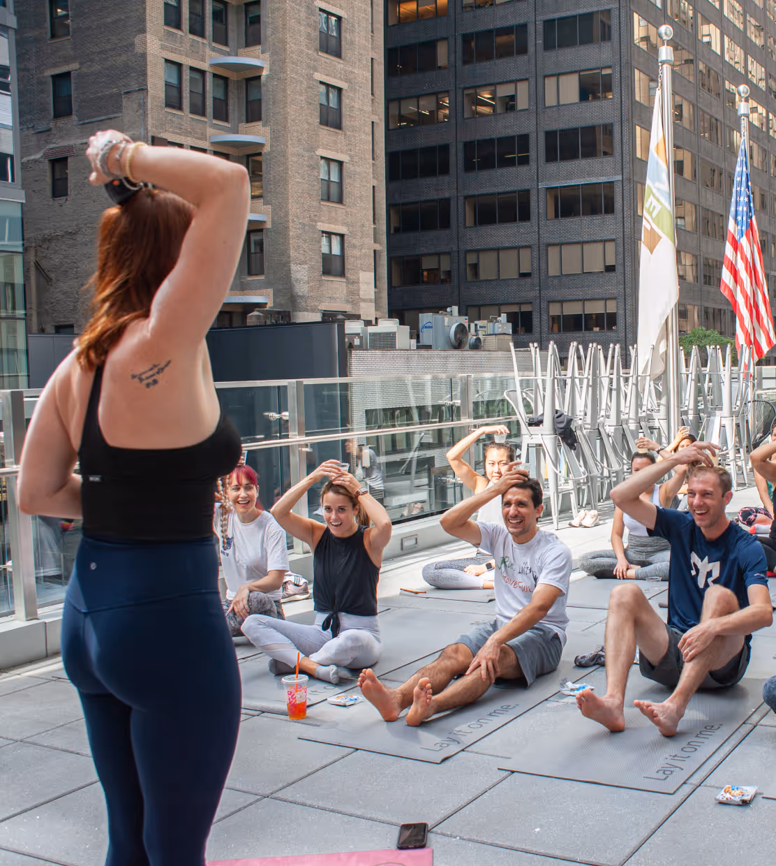 Eli Walker drunk yoga