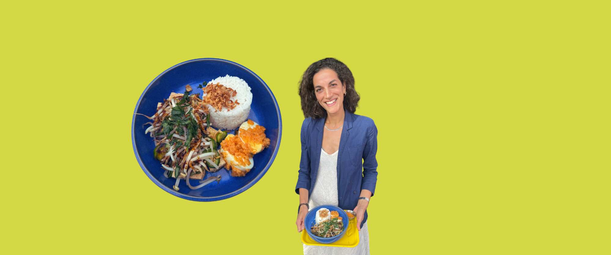 Lisa Smith’s Tahu Taugé (or Ketoprak), served at OASE’s Strandtent this August, is an Indonesian family recipe that has stayed with her throughout her life. Fresh, vibrant and full of texture, the dish carries memories of her father, family gatherings and the Indonesian roots that continue to shape her life today. 