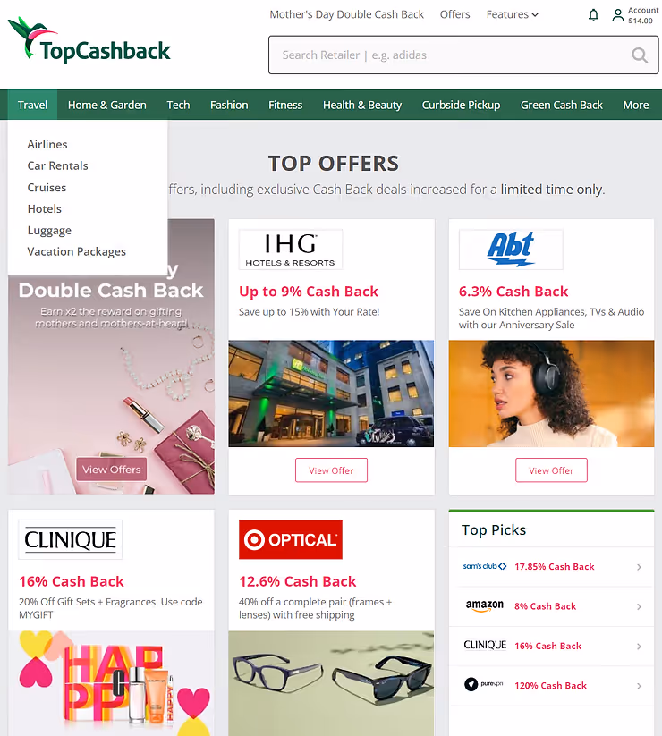 TopCashBack