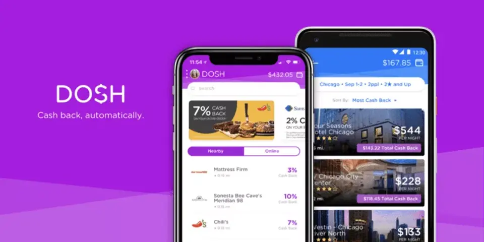 dosh earn cash back. permission.io earn tokens