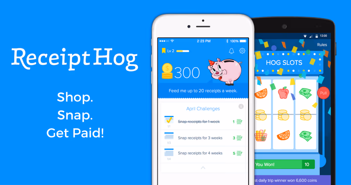 receipt hog earns your cashback. permission.io earns you crypto through your data. 