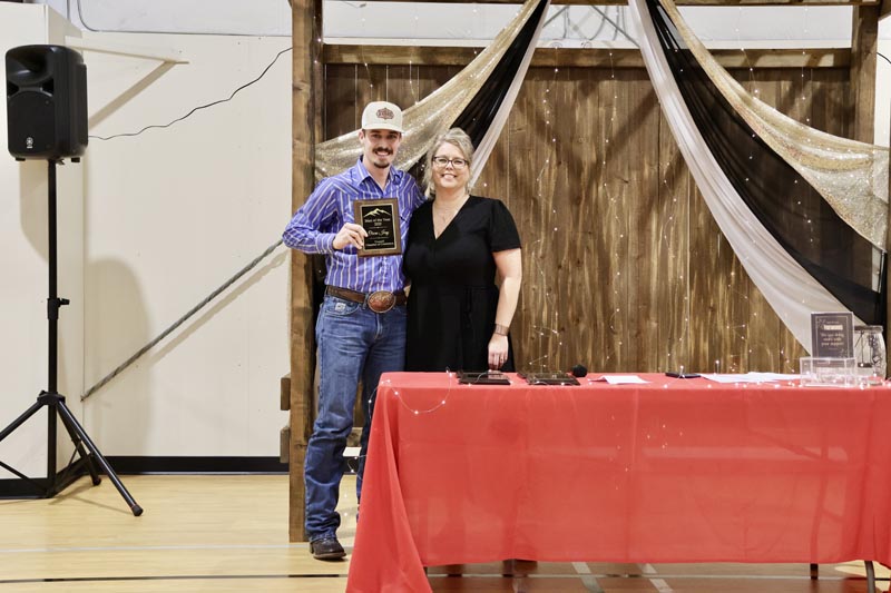 Man of the Year, Owen Ivey Photo credit: The Record reporter.