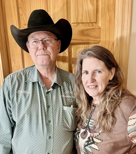 Ross Aylett and his wife Pauline Aylett. Photo courtesy of Western Skies Wellness & Primary Care.