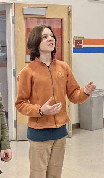 Adriel Collings auditions for a part in Beauty Lou and the Country Beast. Photo credit: Yvette Cadeaux.