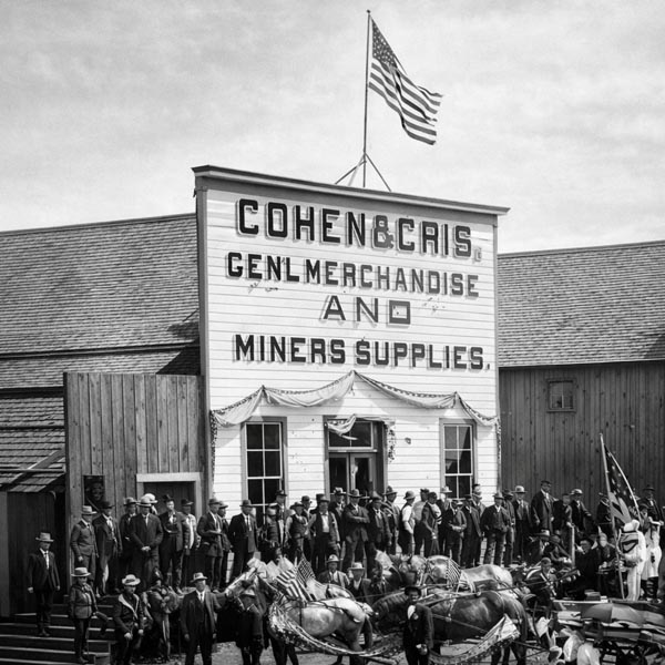 The Cohen & Criss store in Council, built in 1898.