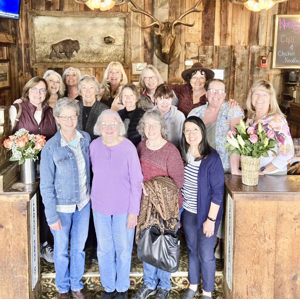 Just some of the many volunteers who keep the store running.  Photo credit: Rachel Reynaga.