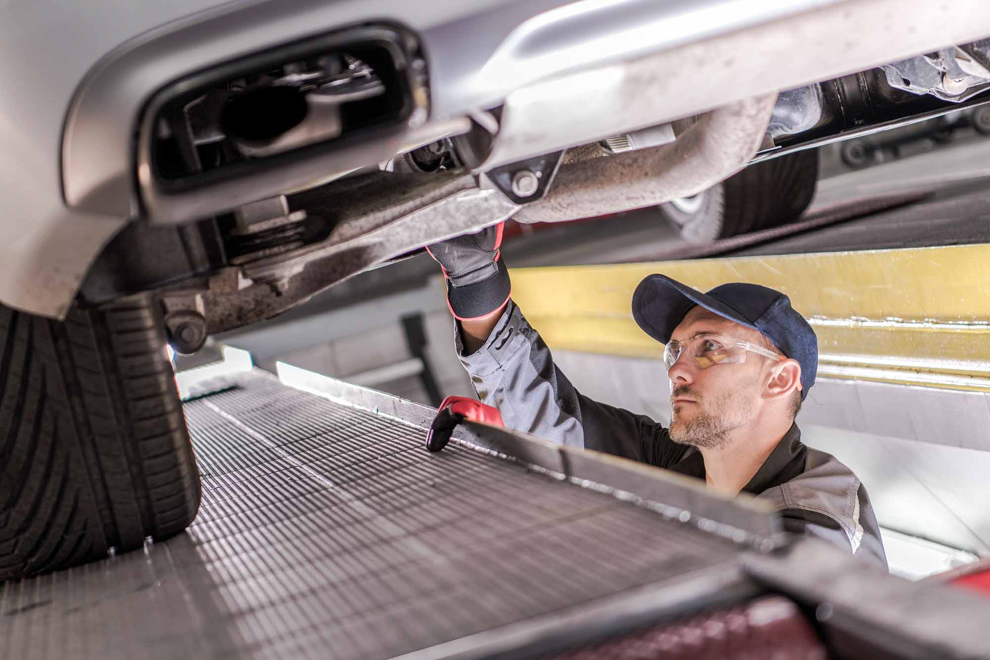 Oil leak and gasket repair on a German engine at EBB Elite in Fontana