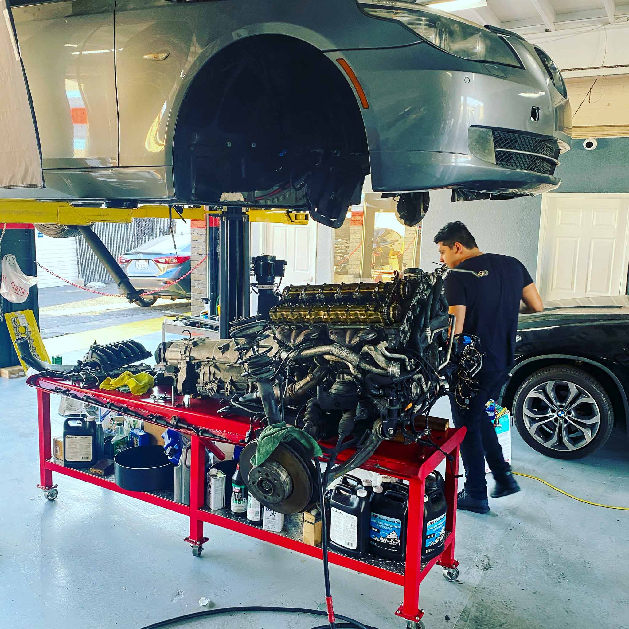 Engine and transmission repair at EBB Elite in Fontana